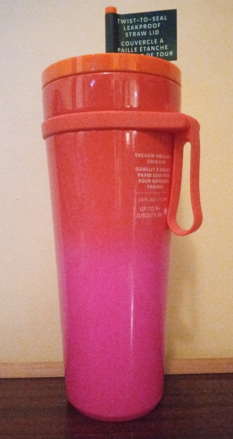 Starbucks Ltd Edition Cold Cup With Acrylic Hook