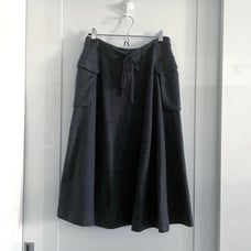 【Near New】45R Forty-five R Wool Skirt Midi Length