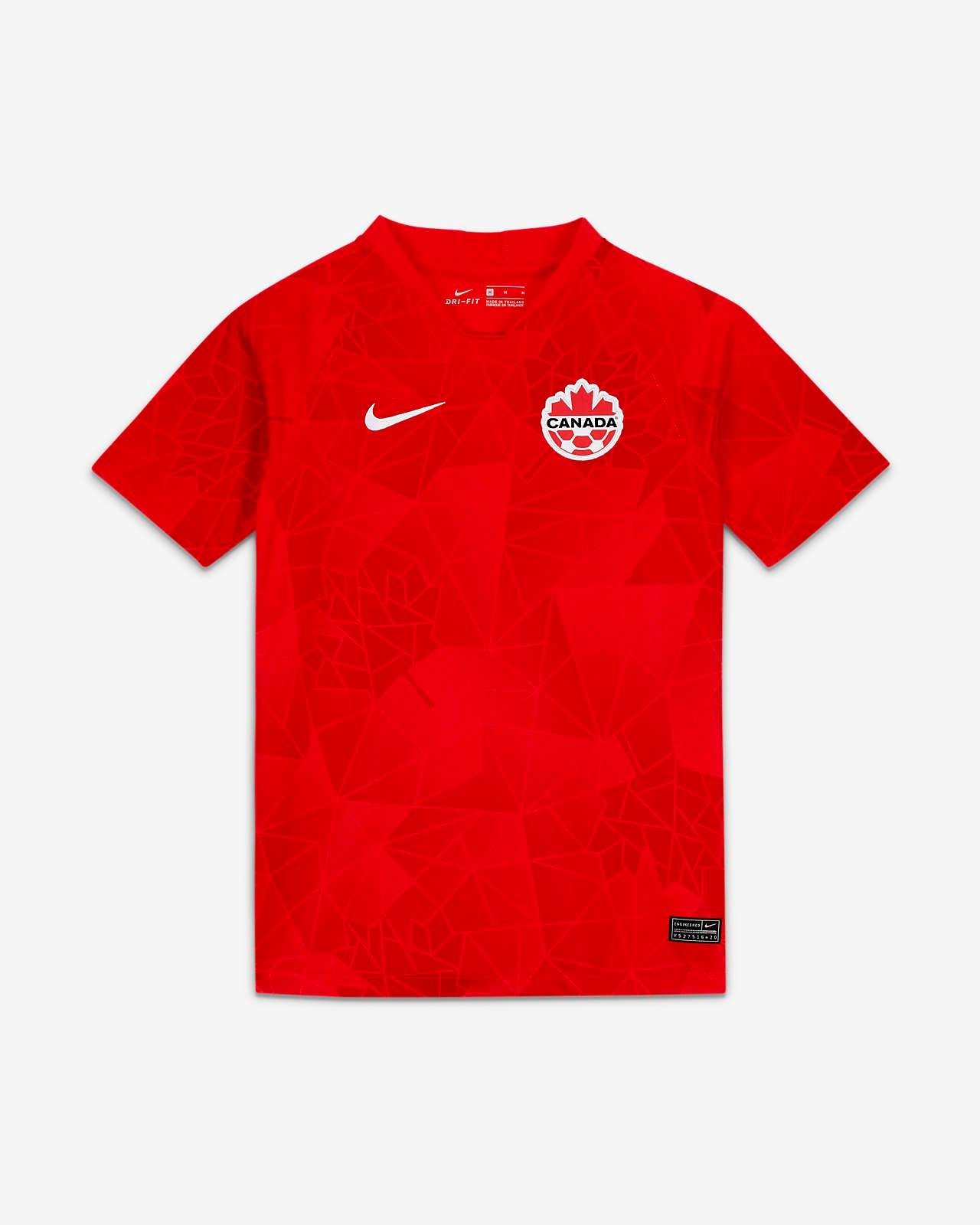 Nike Canada Soccer Jersey #10