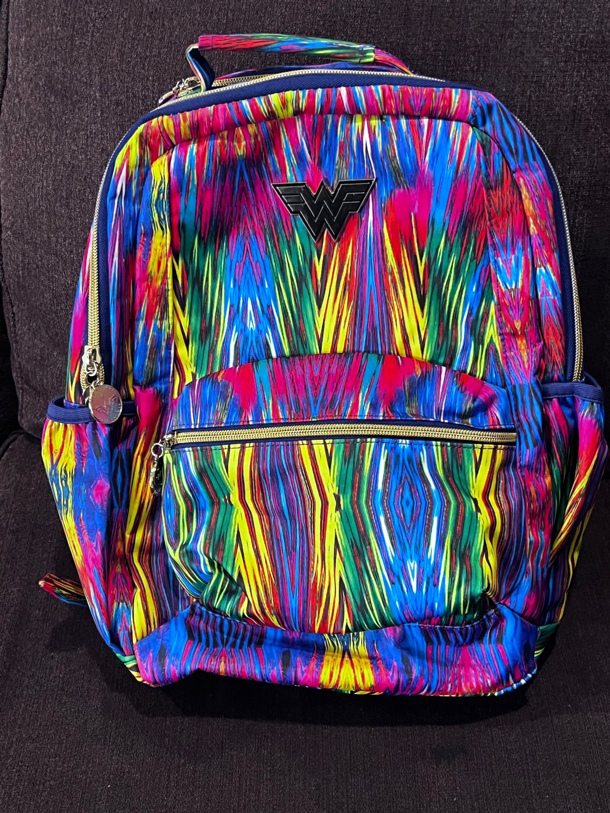 JuJuBe WW84 Be Packed Backpack Wonder Woman 1984 DC Rainbow WW JJB Rainbow