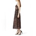 Allen Schwartz Eden floral mesh bustier boning midi dress 10