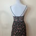 Allen Schwartz Eden floral mesh bustier boning midi dress 10