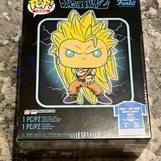 Funko POP & Tee Dragon Ball Z Super Saiyan 3 Goku glow in the dark exclusive