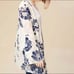 NWT Altar'd State Floral Bell Sleeve Kimono Cardigan Size Small
