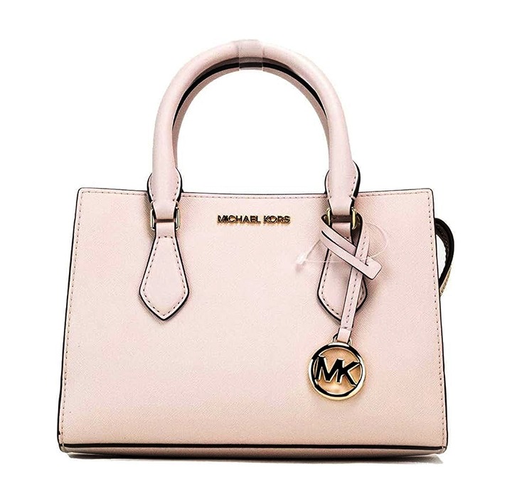 Michael Kors Sheila Small Satchel – Powder Blush