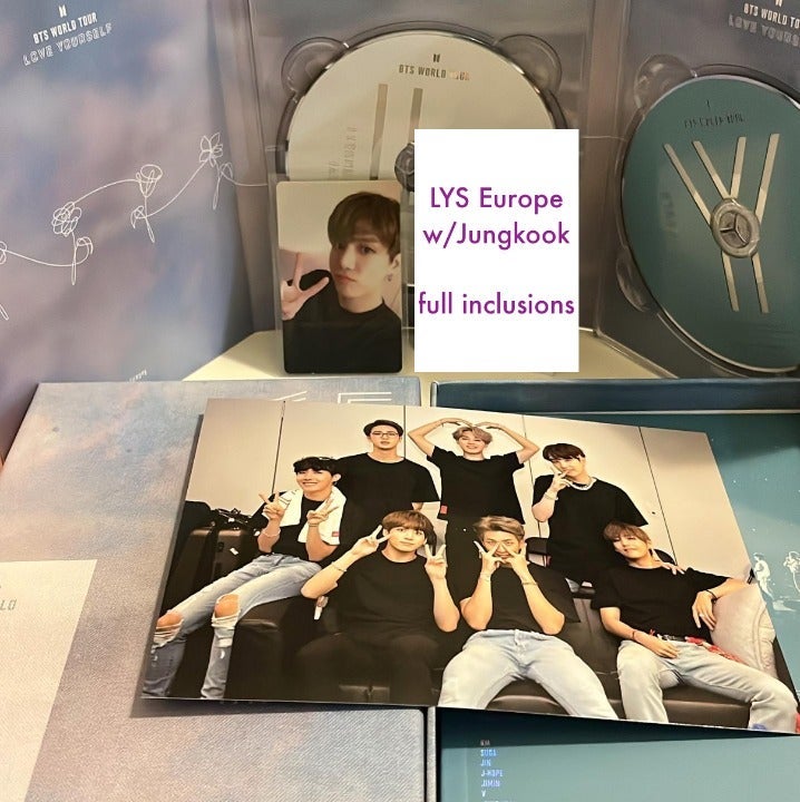 Love Yourself: Europe DVD with Jungkook PC