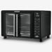Gourmia Digital French Door Air Fryer Toaster Oven, Black