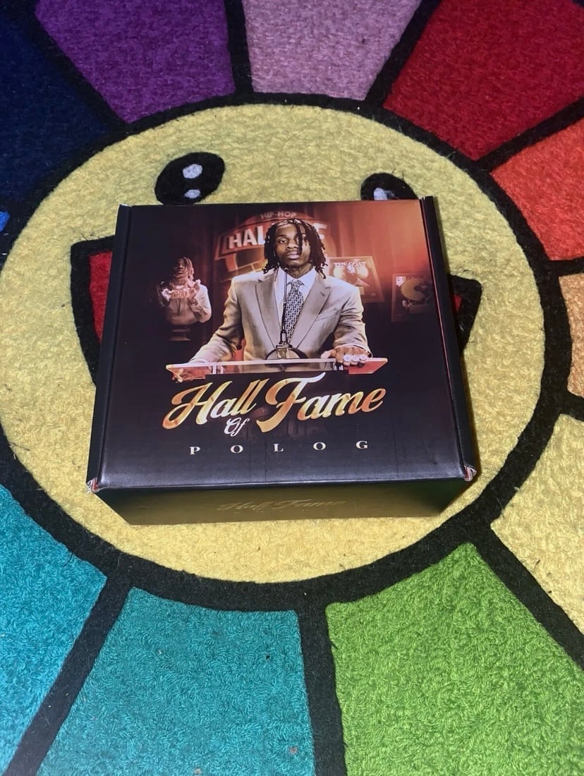 Polo g hall of fame signed cd