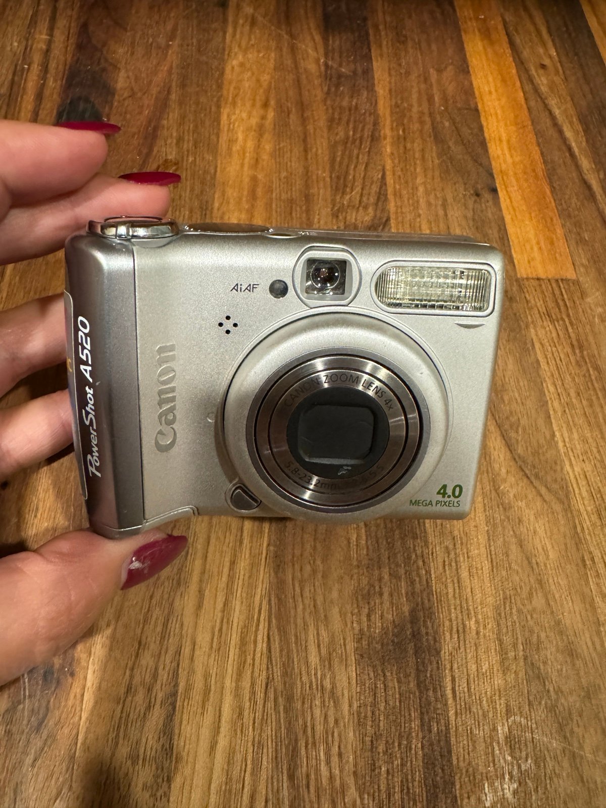 Canon PowerShot A520 tested!