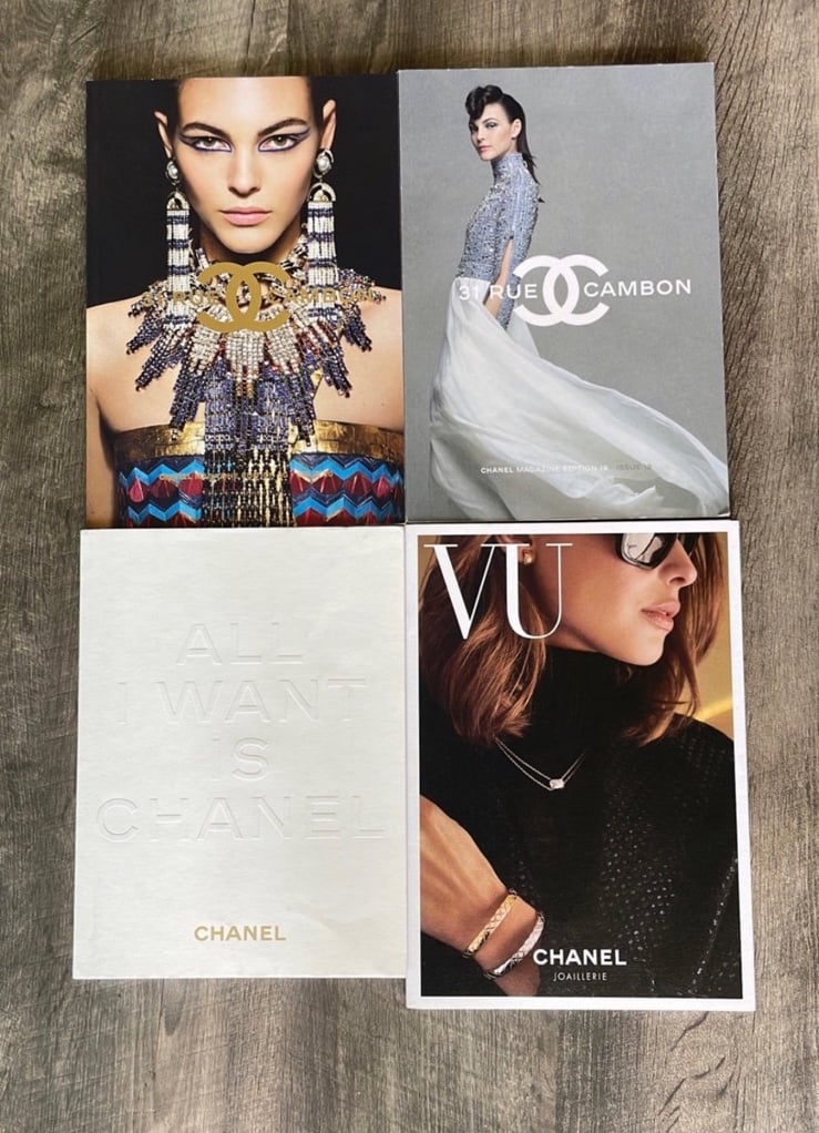 CHANEL catalog×4