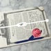 Rare patent certificate die finish cutting machine pamphlet 4322192 vintage 12in