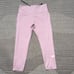 Nike Women's Epic Luxe Mid-Rise Crop Sz L In Pink