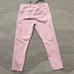 Nike Women's Epic Luxe Mid-Rise Crop Sz L In Pink