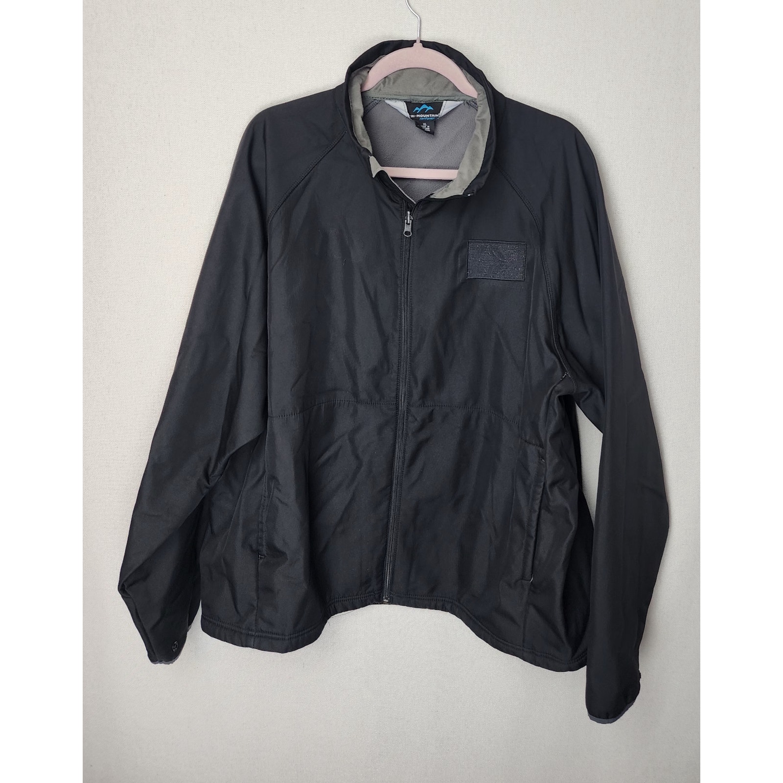 Tri-mountain Jacket Mens XL performance Windbreaker outdoors warm comfort