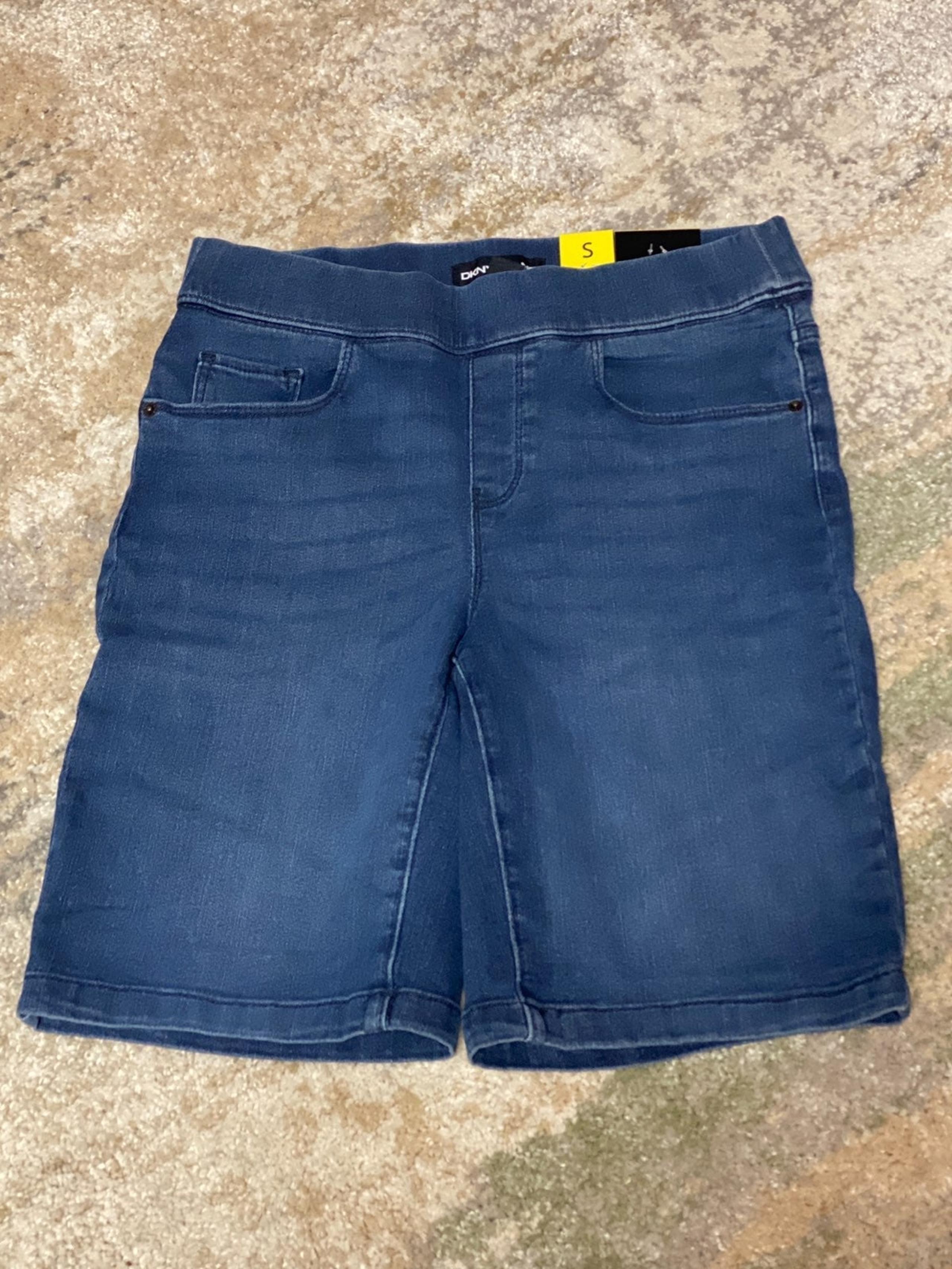 Women's DKNY denim bermuda shorts S