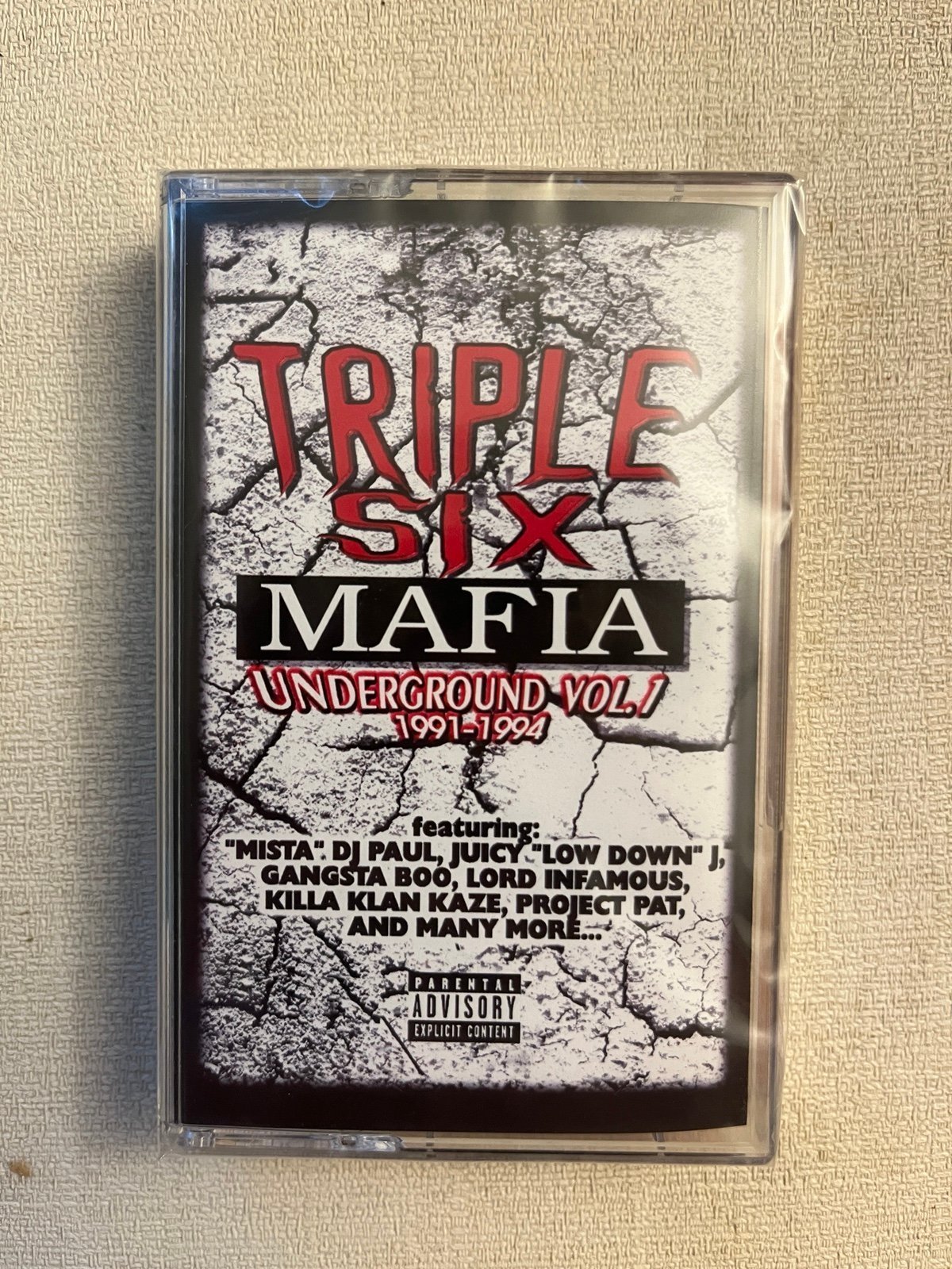 Triple Six Mafia Underground Vol. 1 Cassette (1191-1994)