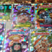 Garbage pale kids 6 card lot topps chrome cracked ice/Dimond Parallel