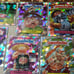 Garbage pale kids 6 card lot topps chrome cracked ice/Dimond Parallel