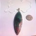 Blood Stone Jasper 925 Sterling Silver Necklace