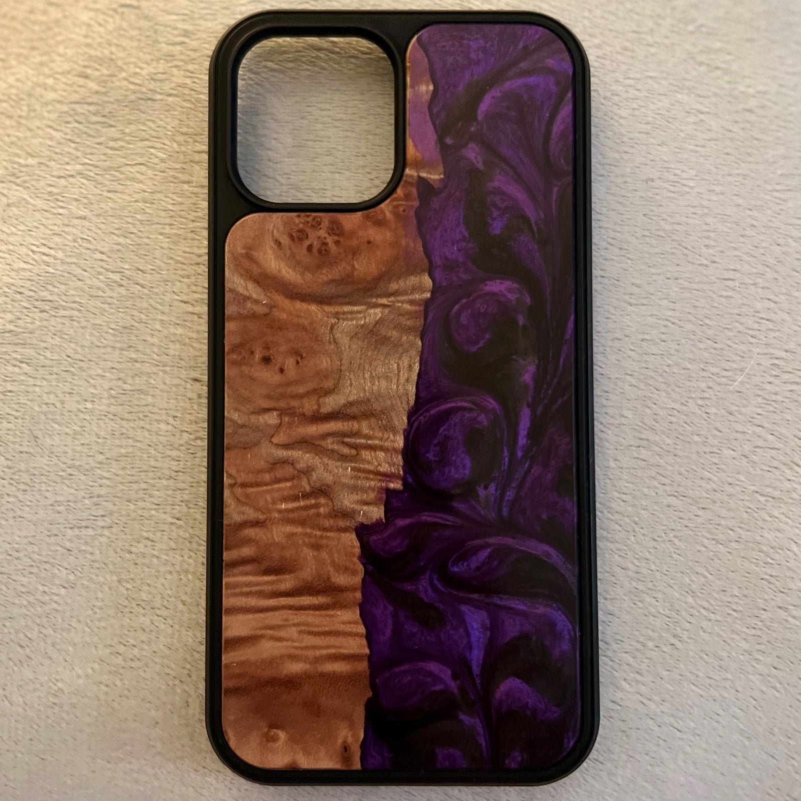 wholesale price Carved "LINNELL" iPhone 12 Pro Max Wood+Resin Traveler Phone Case Electronics wholesale price Carved "LINNELL" iPhone 12 Pro Max Wood+Resin Traveler Phone Case Electronics