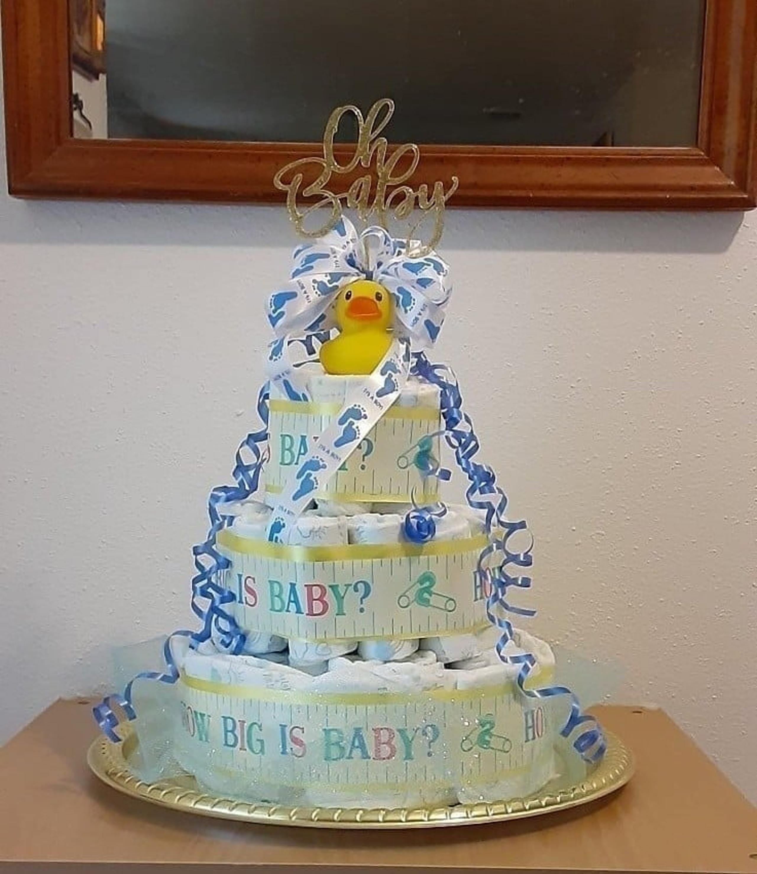 NEW Baby Shower "Pampers"Diaper Cake