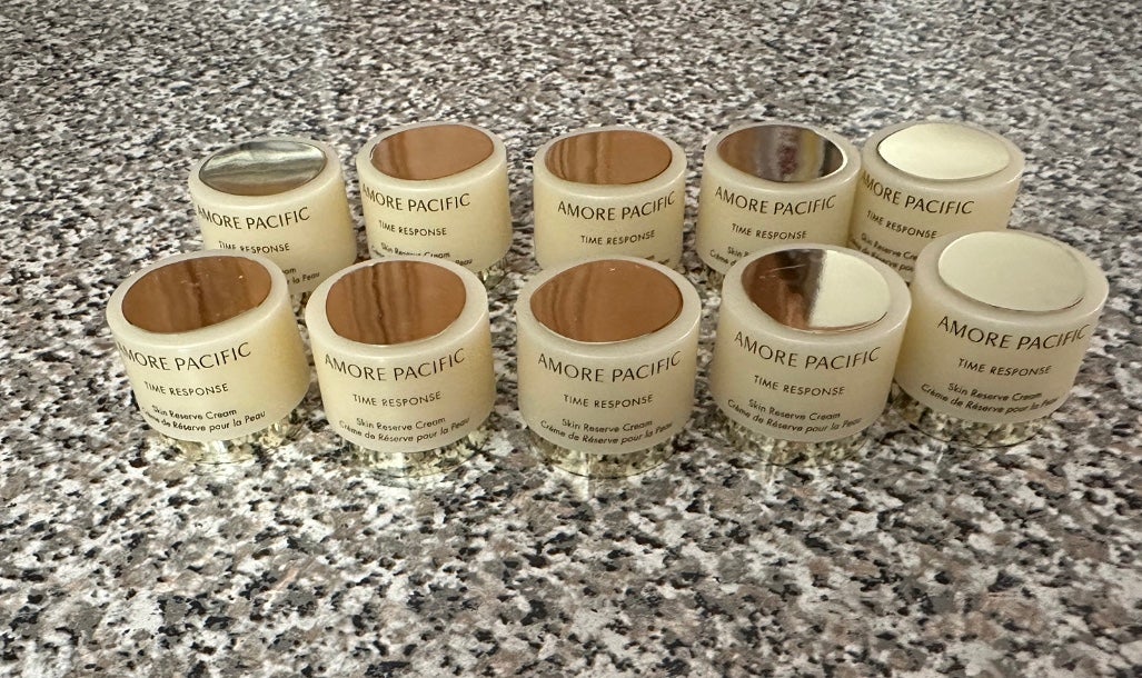 10 X Amore Pacific Time Response Skin Reserve Intensive Cream 8ml x 10pcs (80ml)
