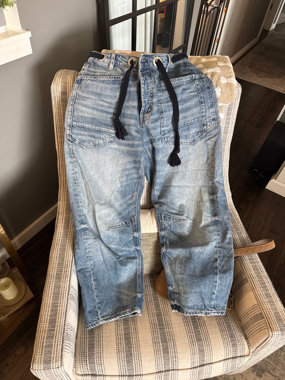 We the Free Moxie Pull-on Barrel Jeans
