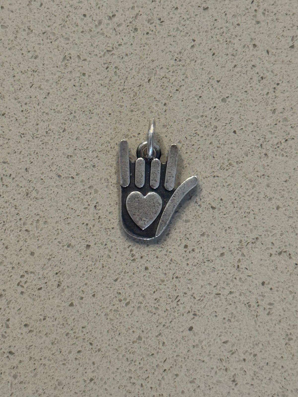 James Avery Sign of Love Sterling Silver Charm