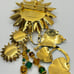 Lunch at the Ritz pendant brooch