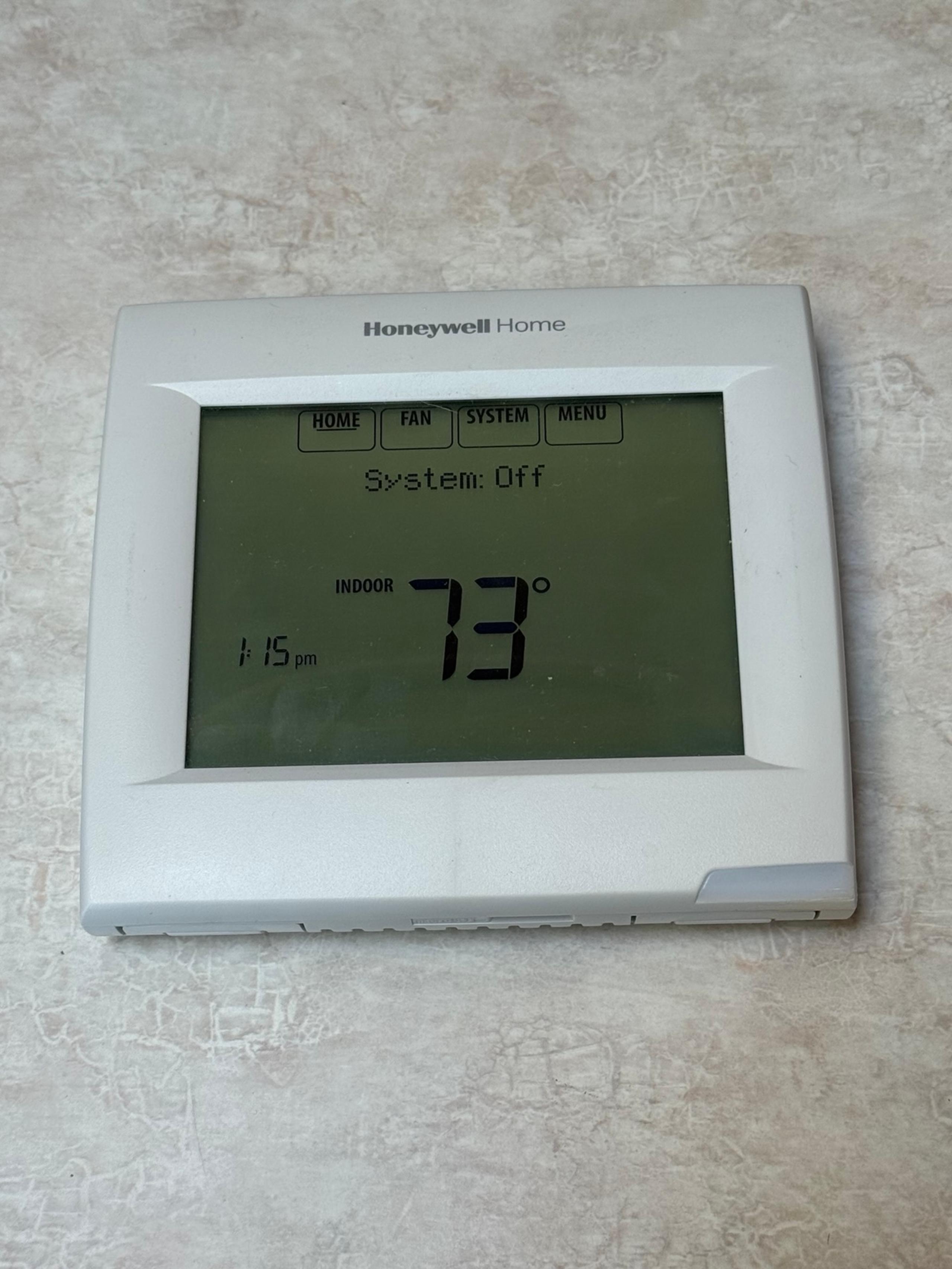 Thermostat display