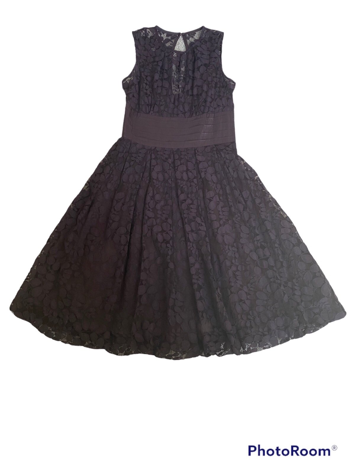 Plenty Frock by Melissa Reese black lace occasion dress