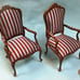 2 Bespaq darling dollhouse chairs