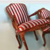 2 Bespaq darling dollhouse chairs