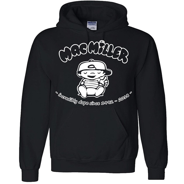 Mac Miller 92 Hoodie Legendary Hip Hop