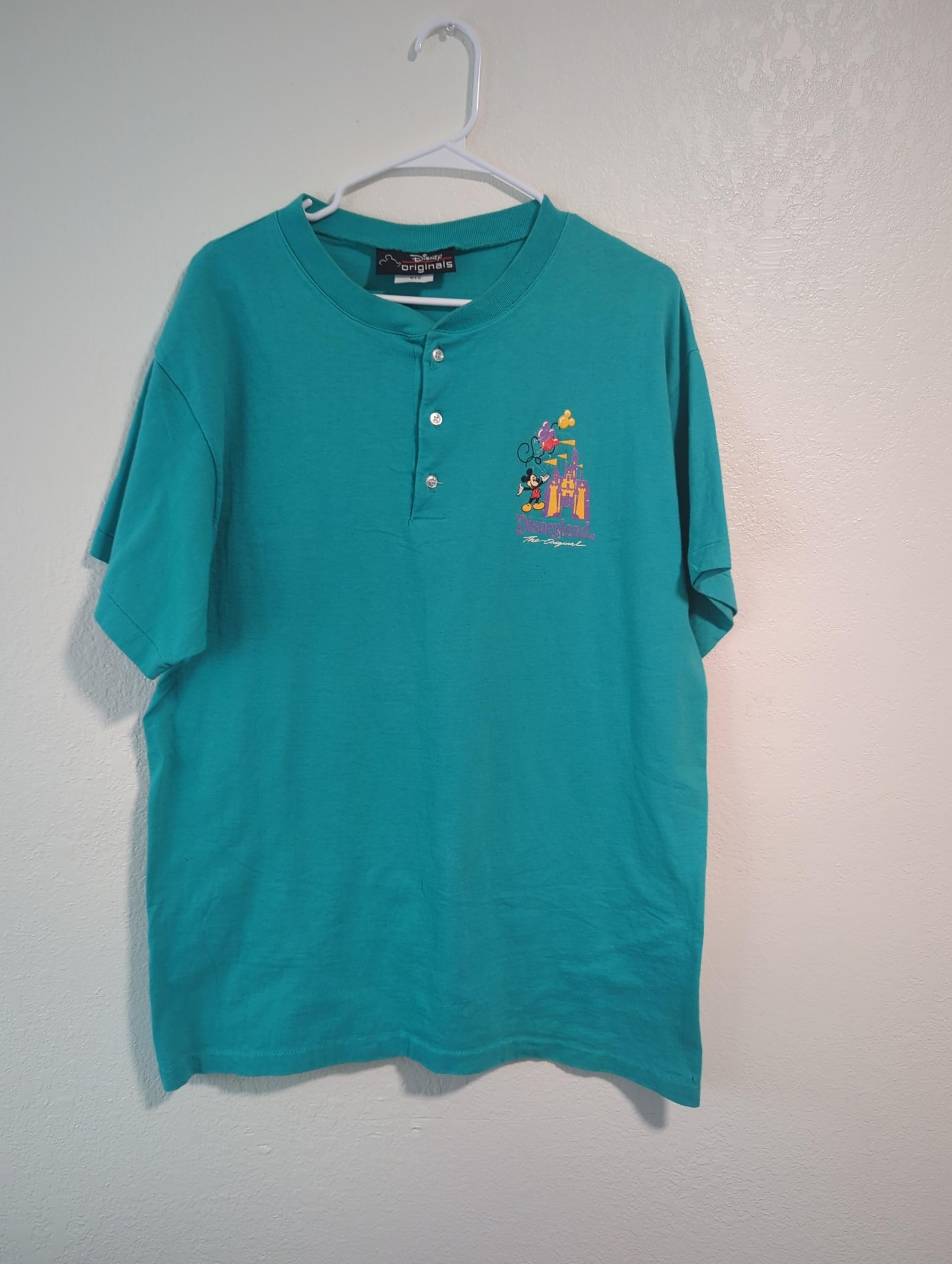 DISNEYLAND vintage polo golf shirt Mickey Mouse  Lg/xlg Disney mens