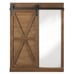 CHALKBOARD AND MIRROR WITH BARN DOOR
