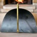Firewood/Kindling Holder, Tin & Brass Claw Foot with Handle