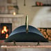 Firewood/Kindling Holder, Tin & Brass Claw Foot with Handle