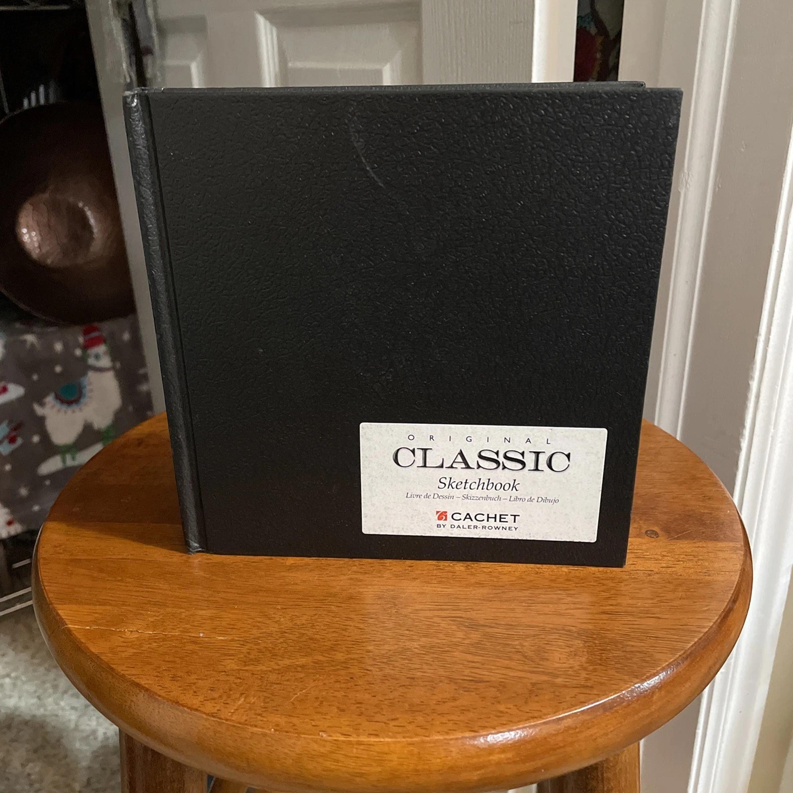 Cachet/Daler-Rowney, Classic Hardbound Sketch Book, Horizontal Format, 7x7"