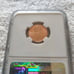 NGC 2009 formative years Ms 67 red first day issue business strike holder # 006