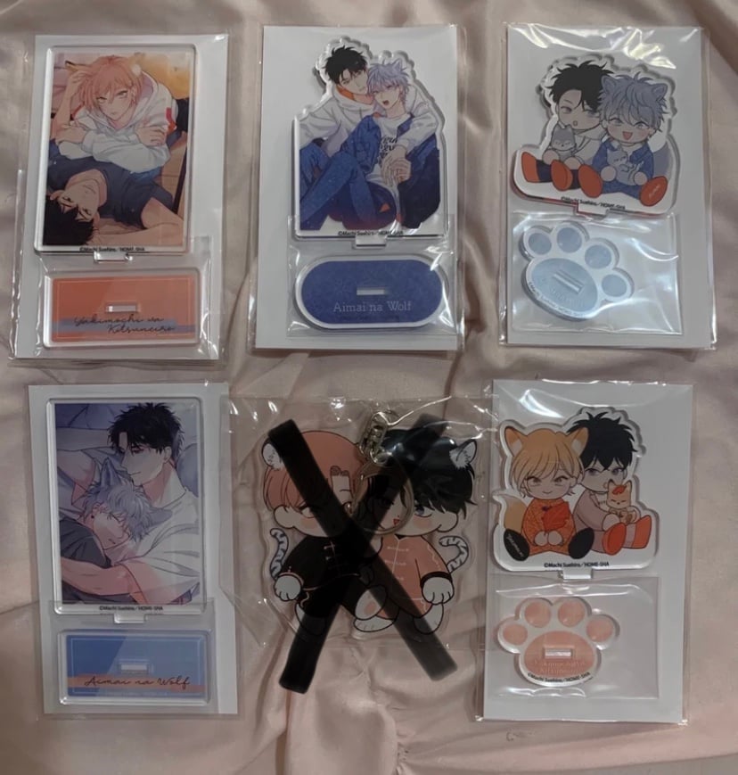 Machi Suehiro's BL Manga Acrylic