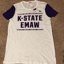 Kansas State PINK EMAW Shirt