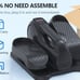 Under Desk Elliptical Machine for Home Ellipse Leg Exerciser