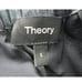 THEORY WOMENS SIZE SMALL DRAWSTRING CHAMBRAY DRAPE HEMP LINED WIDE-LEG PANT BLUE