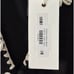 Marea Solana Mini Dress Seashell Detail Black Long Sleeve Small