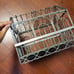 Wire cage plant terrarium