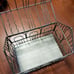 Wire cage plant terrarium