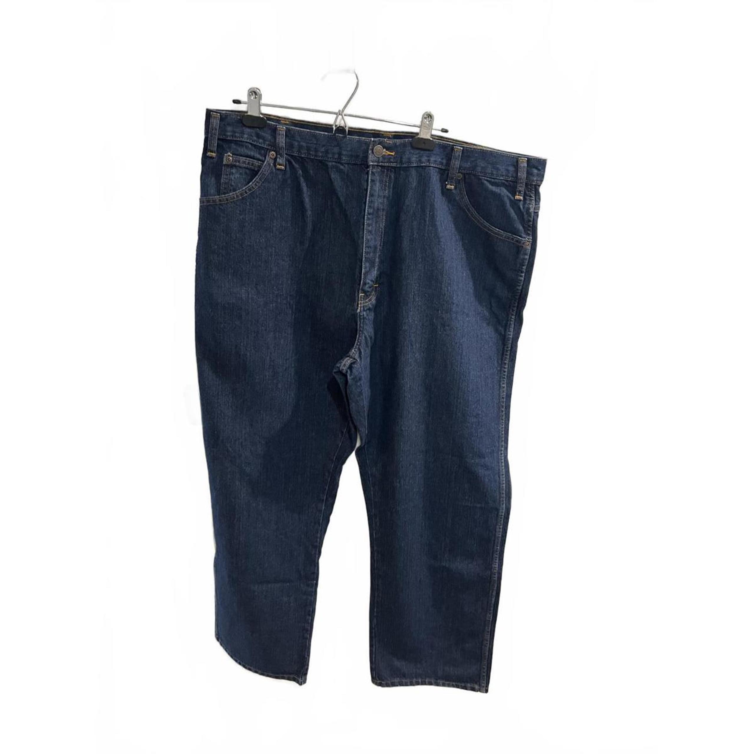 Dickies Men's Blue Denim Relaxed Fit Jeans - Size 42X32
