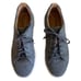 CLARKS Women's Un Maui Lace, gray wool like material w/ white rubber sole