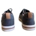 CLARKS Women's Un Maui Lace, gray wool like material w/ white rubber sole